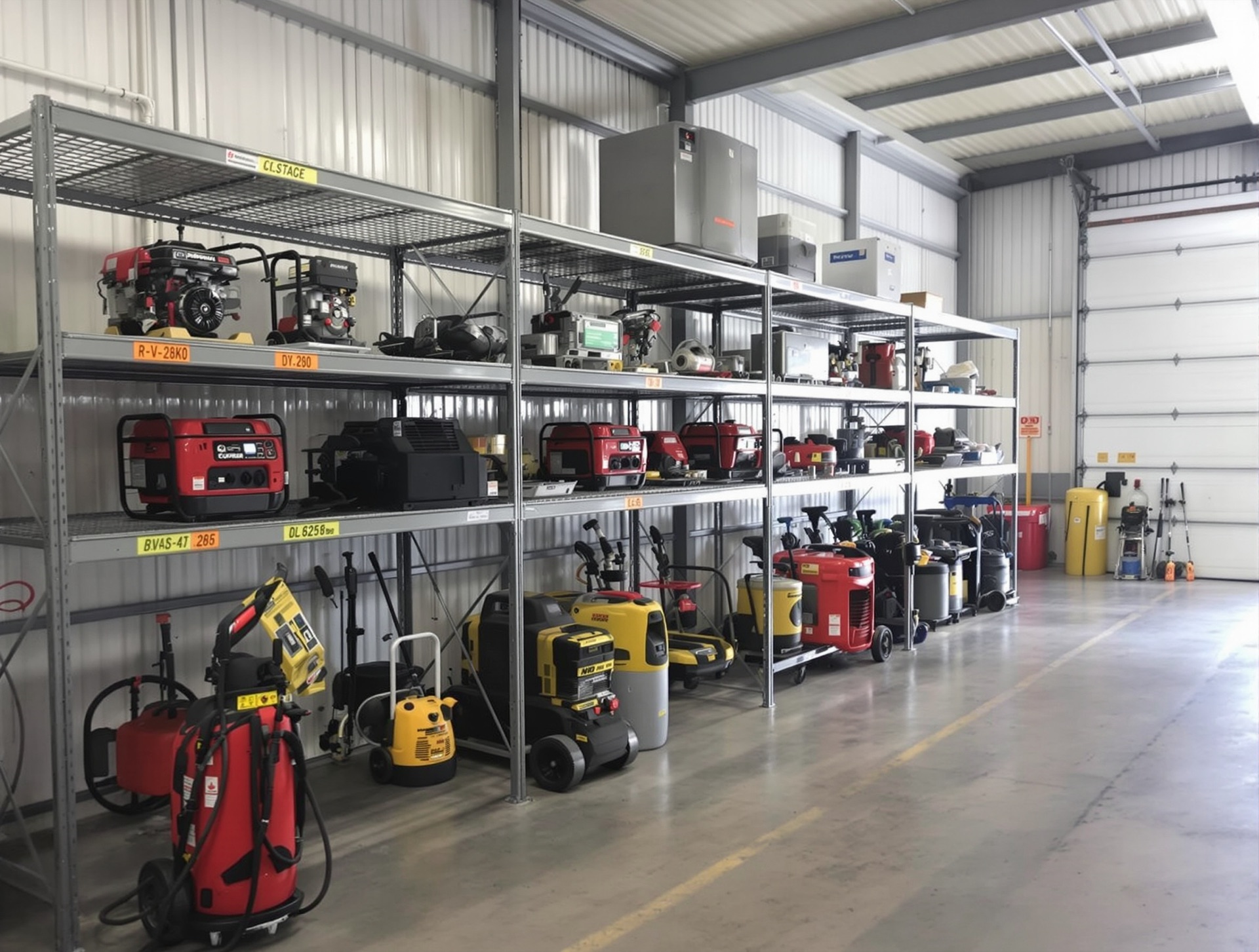 Inside the Listerhills depot